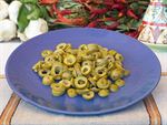 Olive Verdi a Rondelle tipo Nocellara per un classico aperitivo