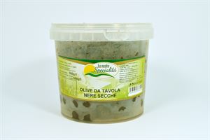 Olive da tavola nere secche
